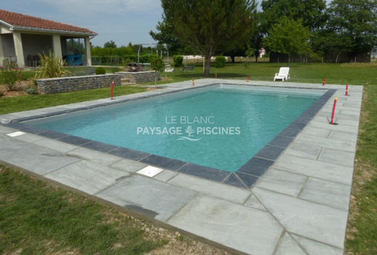 Aménagement Paysager - Gabions - Dallage autour piscine - OSSUN 65